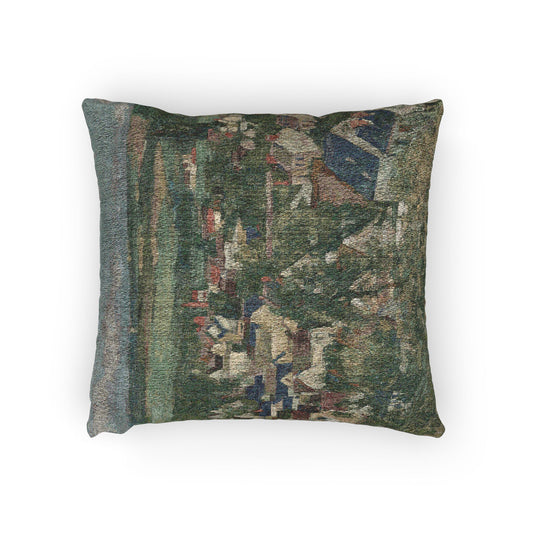 Auvers, Panoramic View — Cezanne Pillow