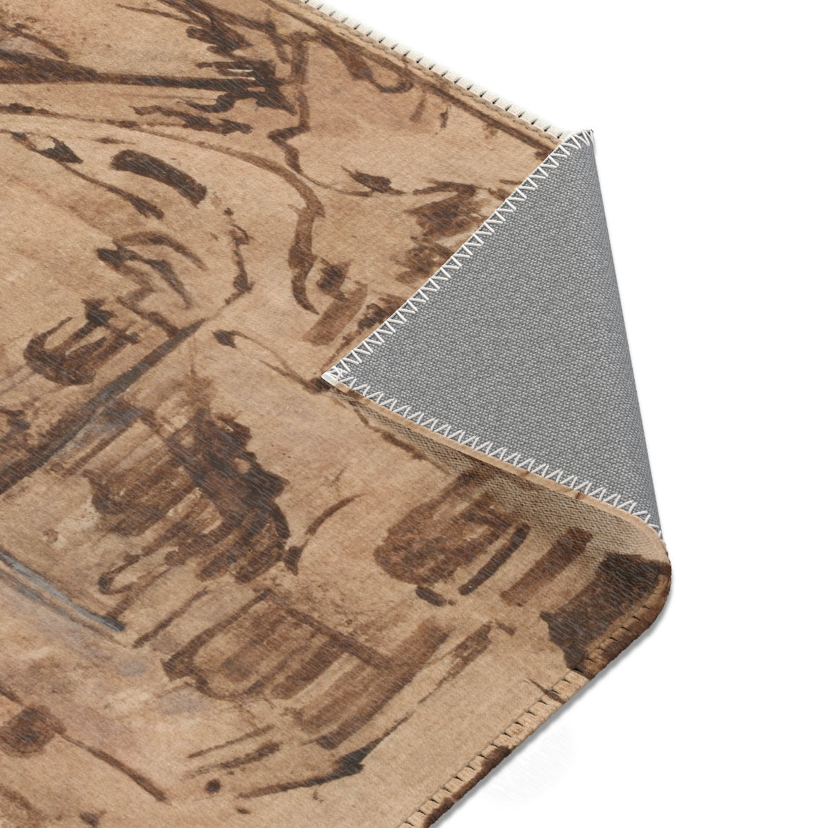 Kostverloren Castle in Decay — Rembrandt Area Rug