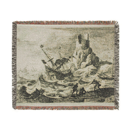 The Shipwreck — Lorrain Tapestry Blanket