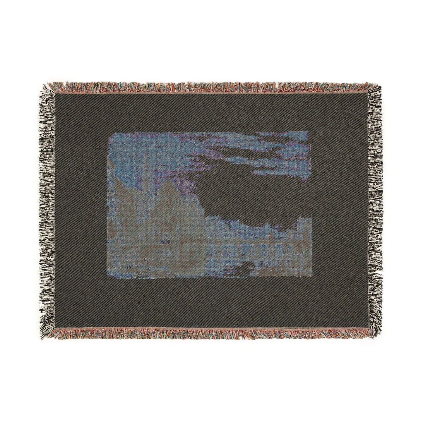 Joseph Mallord William Turner - Basle, plate 5 from Liber Studiorum | Woven Tapestry Blanket