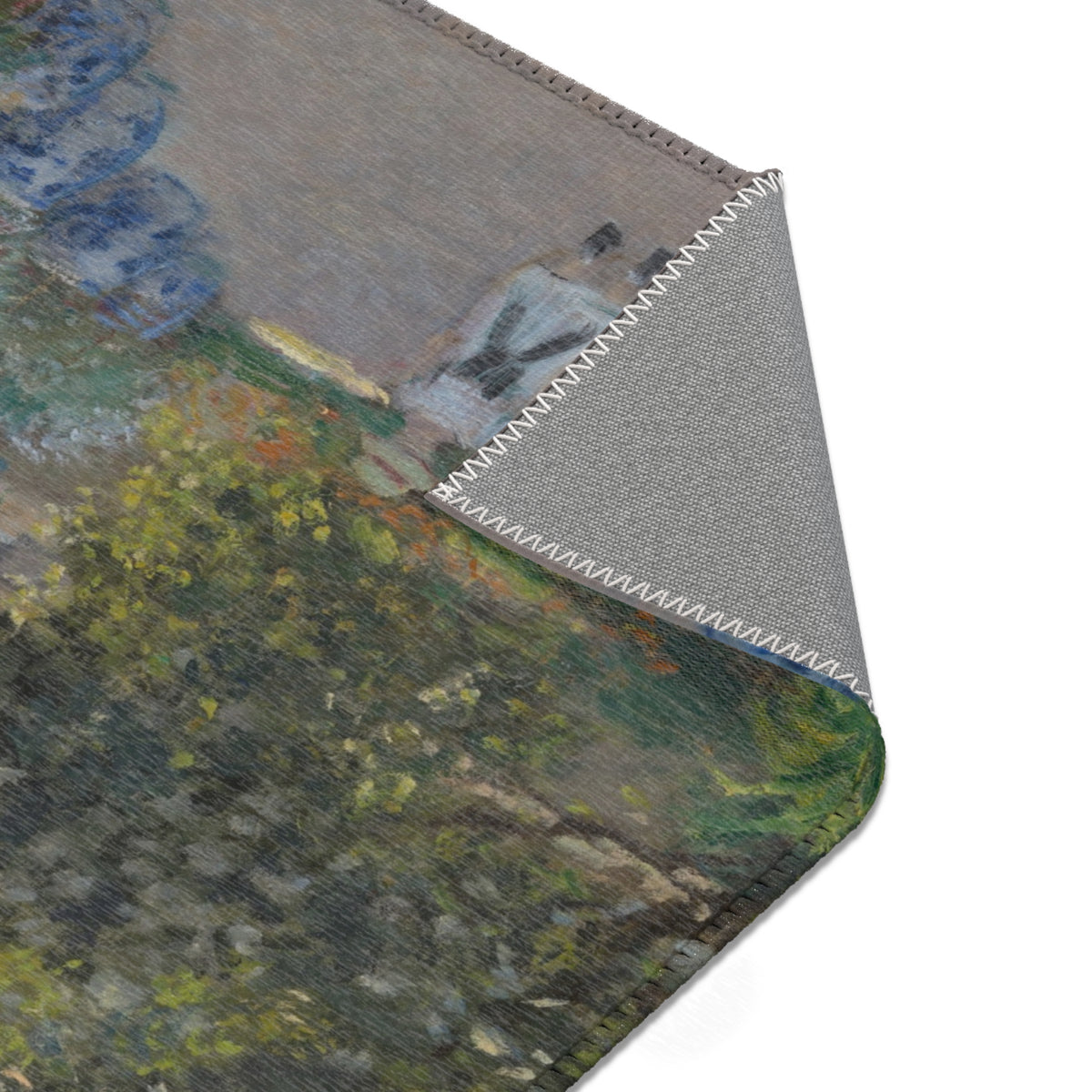 The Artist's House at Argenteuil — Monet Area Rug