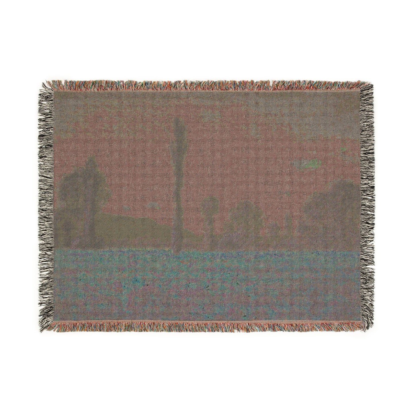 Claude Monet - Poppy Field (Giverny) | Woven Tapestry Blanket