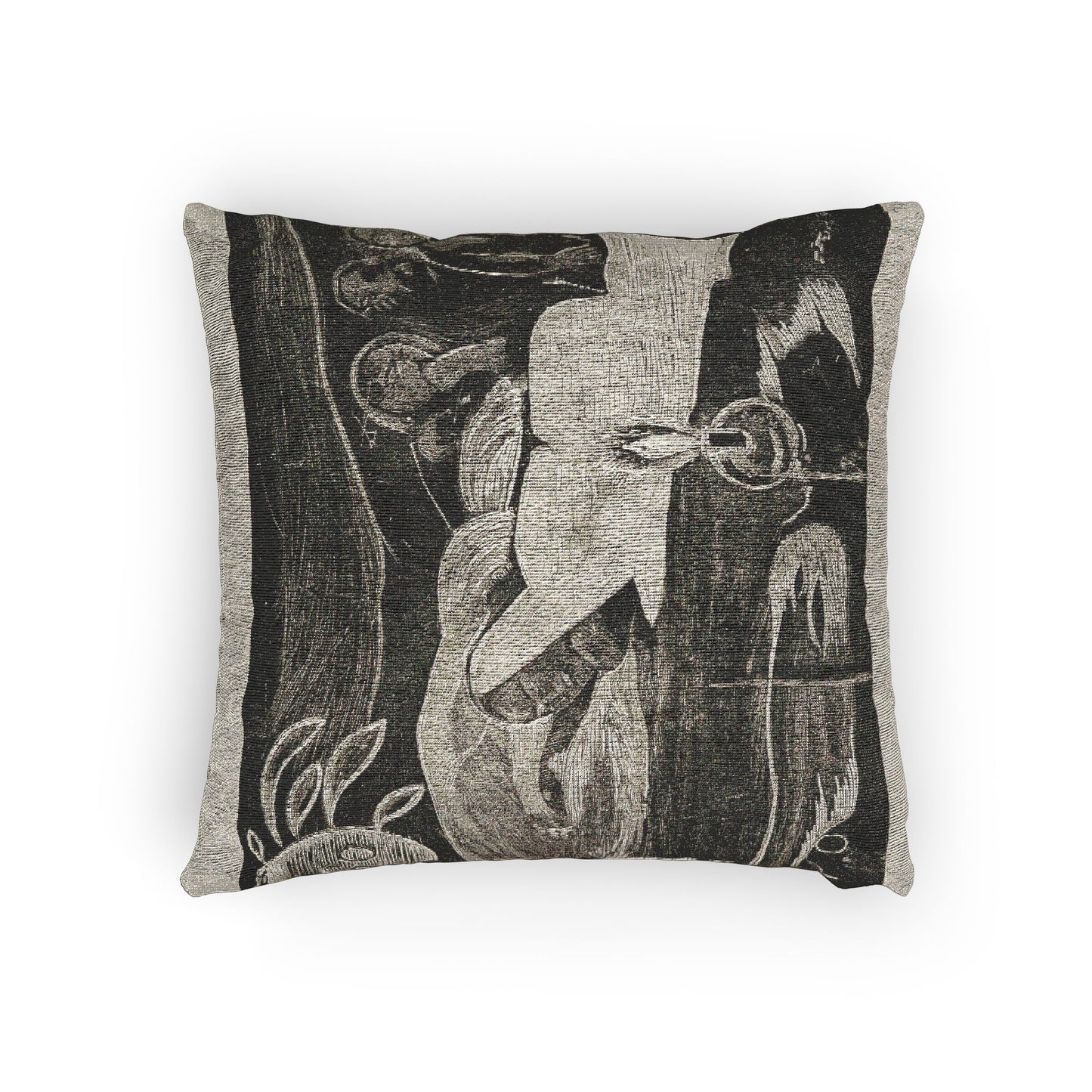 Paul Gauguin - Te po (The Night), from the Noa Noa Suite | Woven Pillow