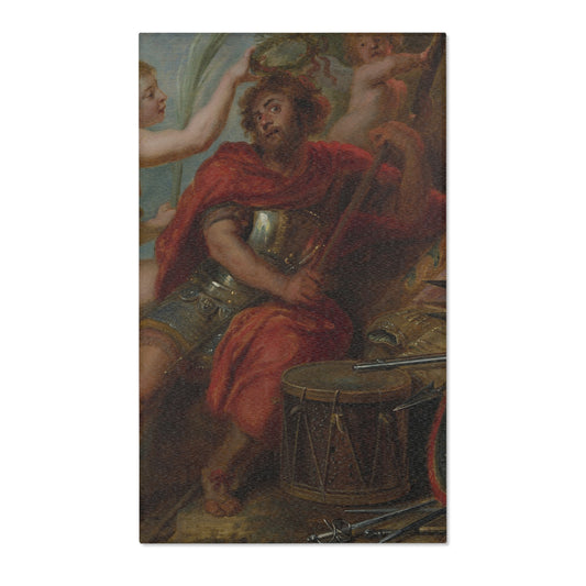 The Apotheosis of the Hero (follower of Rubens) Area Rug