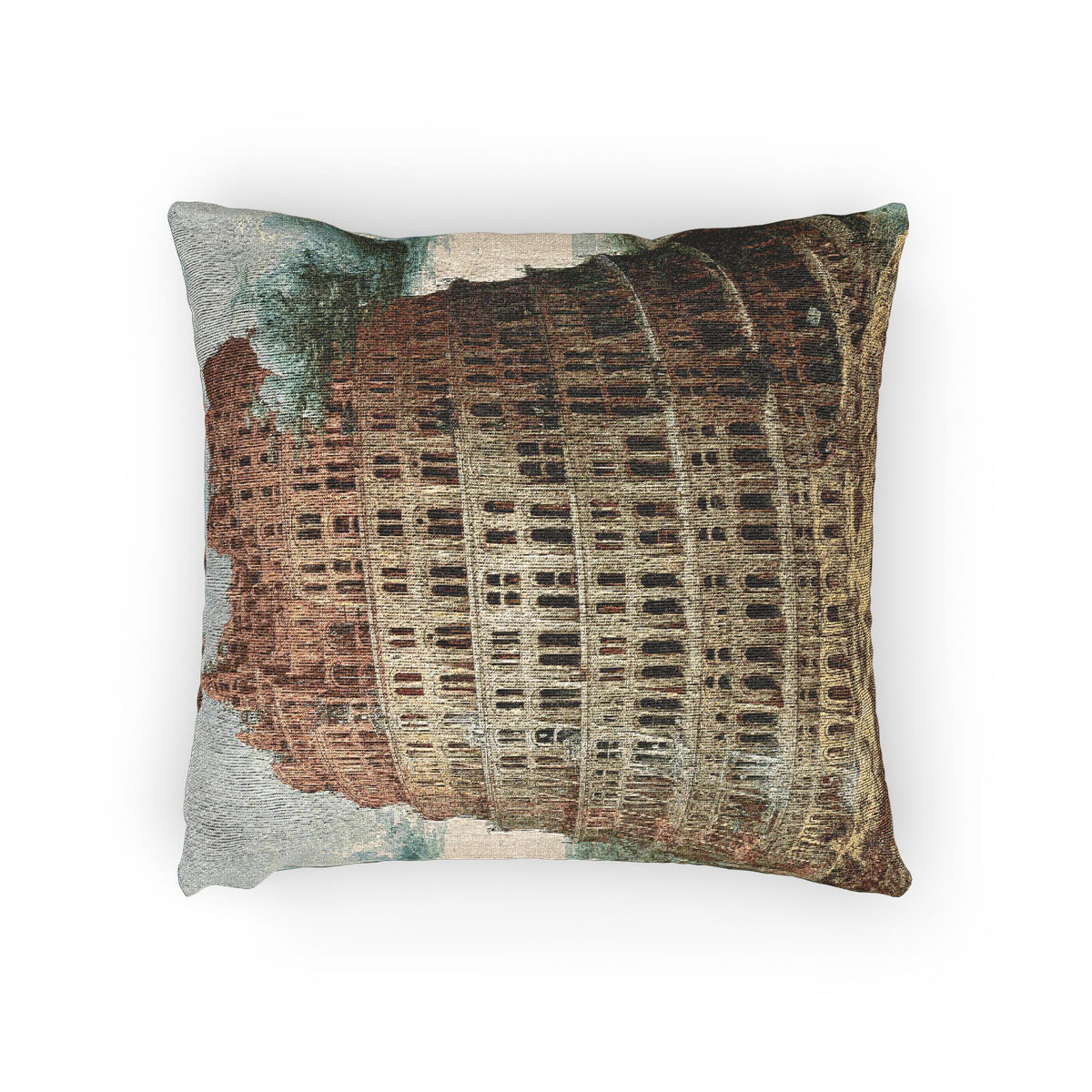 The Tower of Babel (Rotterdam) — Bruegel Pillow
