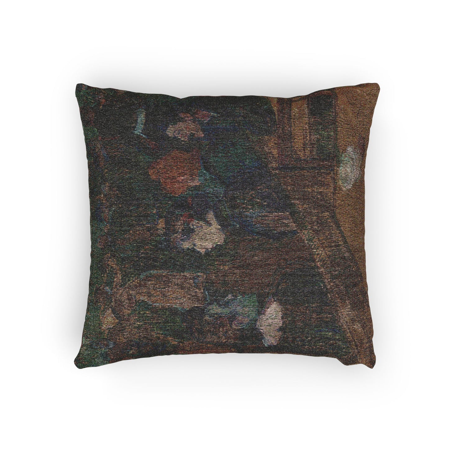 Moulin de la Galette — Henri de Toulouse-Lautrec Woven Pillow