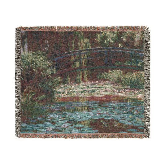 Water Lily Pond — Monet Tapestry Blanket
