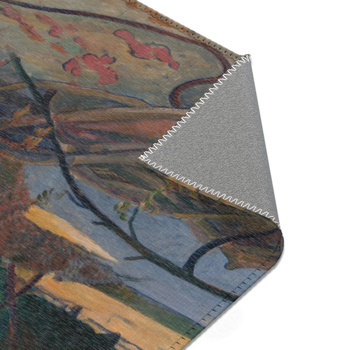 The Hibiscus Tree — Gauguin Area Rug