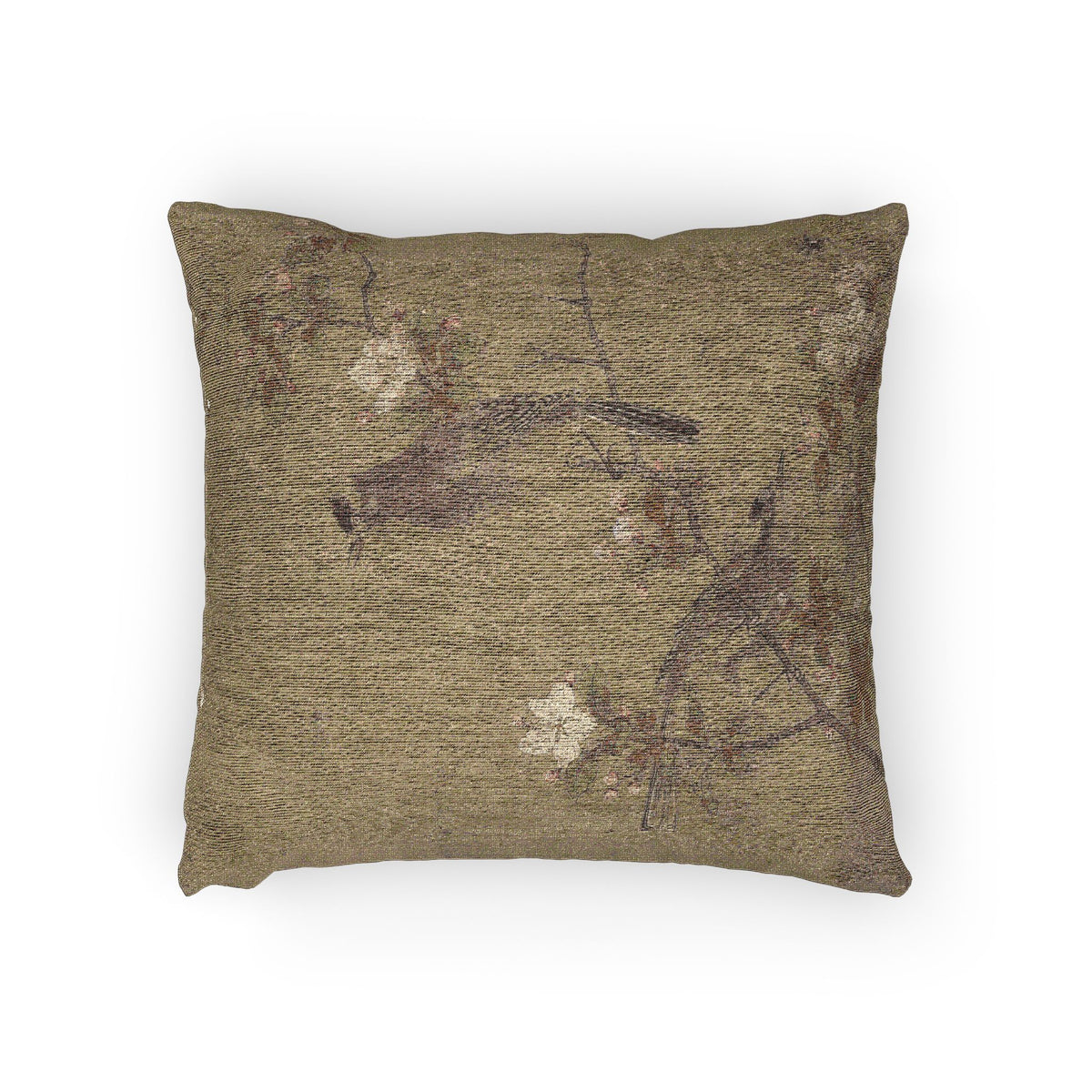 Flowers and Birds Pillow