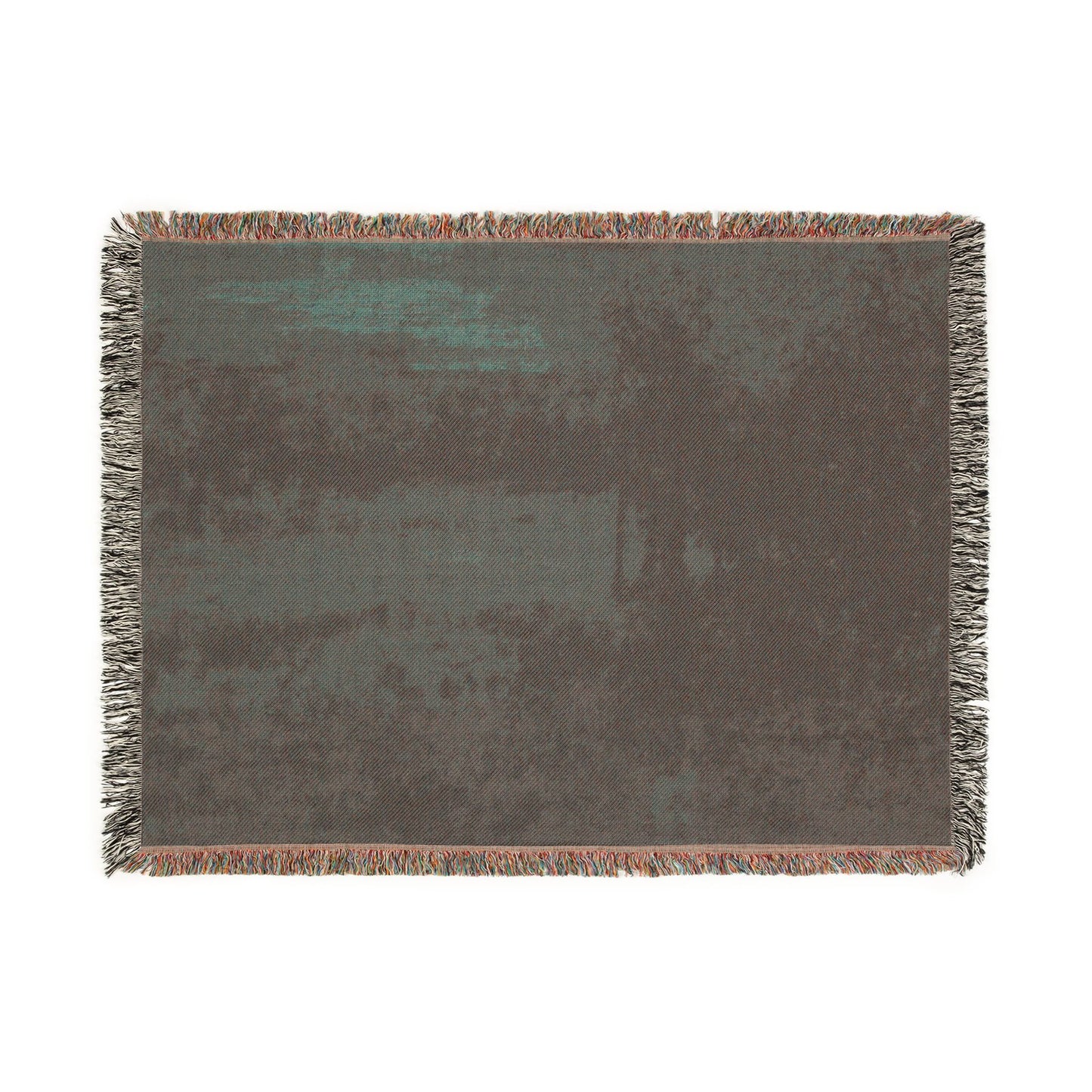 George Inness - Landscape, Sunset | Woven Tapestry Blanket
