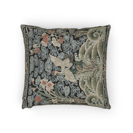 Rank Badge with Crane II Pillow