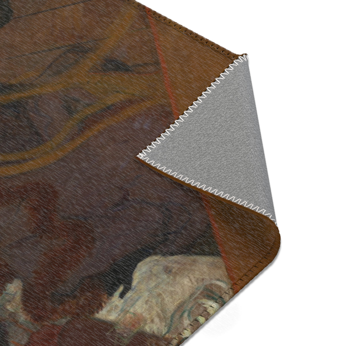 At the Moulin Rouge — Toulouse-Lautrec Area Rug