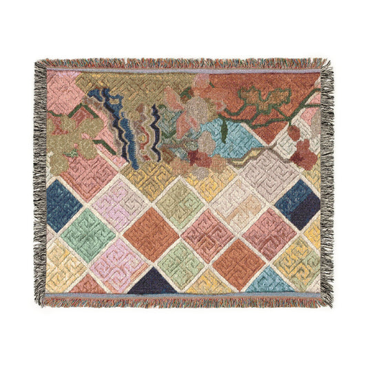 Chinoiserie Furnishing Fabric IX Tapestry Blanket