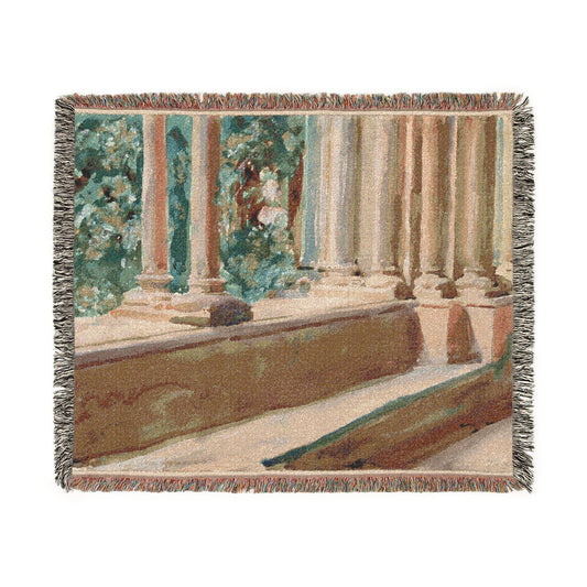 Tarragona Terrace and Garden — Sargent Tapestry Blanket
