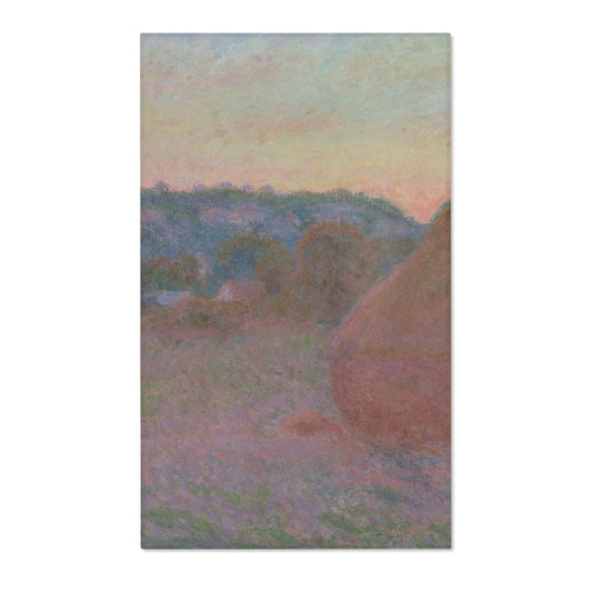 Stacks of Wheat (End of Day, Autumn) — Monet Area Rug