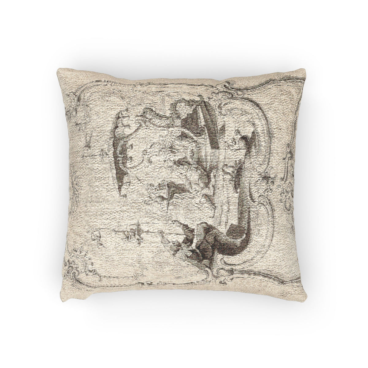 Chinoiserie in Pen and Ink II Pillow