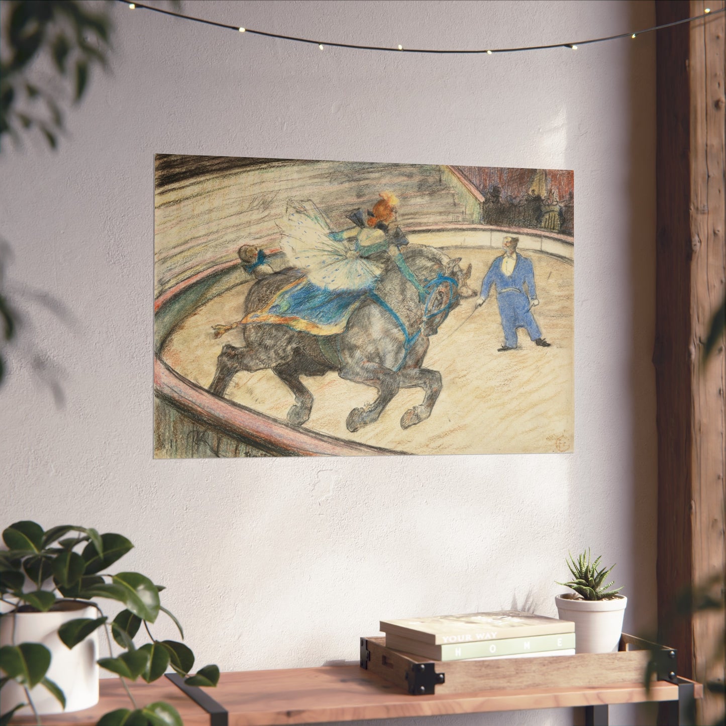 Henri de Toulouse-Lautrec - At the Circus Work in the Ring | Fine Art Poster