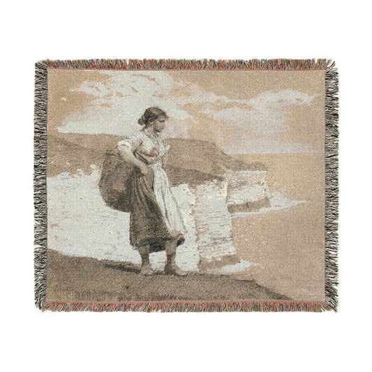 Flamborough Head, England — Homer Tapestry Blanket