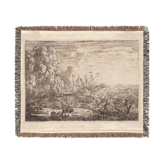 The Tempest — Lorrain Tapestry Blanket