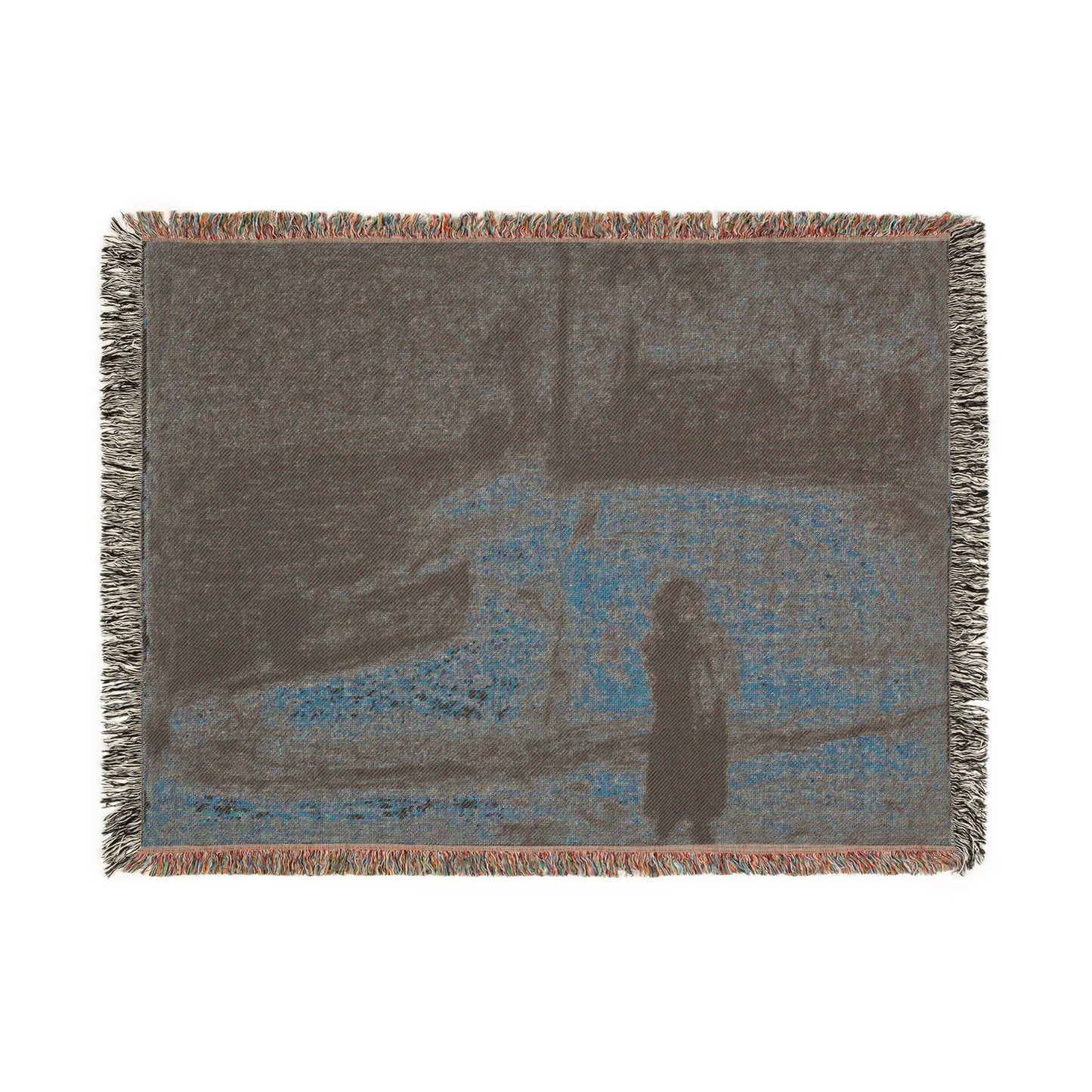 Georges Seurat - The Zone (Outside the City Walls) | Tapestry Blanket