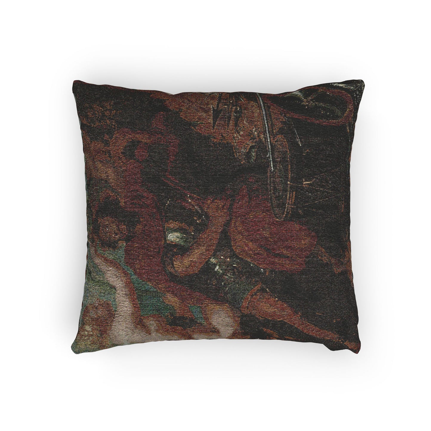 Follower of Peter Paul Rubens - The Apotheosis of the Hero | Woven Pillow