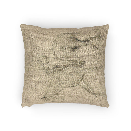 Horse and Rider — Degas Pillow