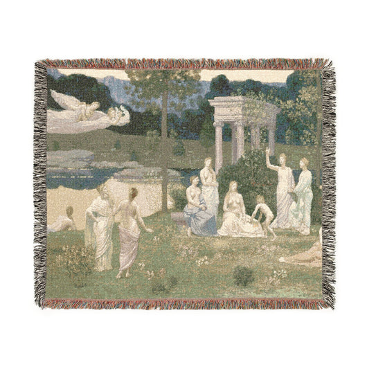 The Sacred Grove — De Chavannes Tapestry Blanket