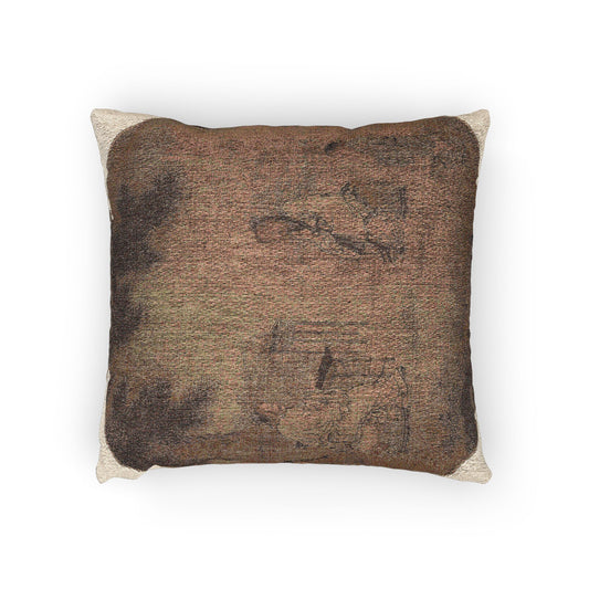 Listening to the Qin Zither Pillow