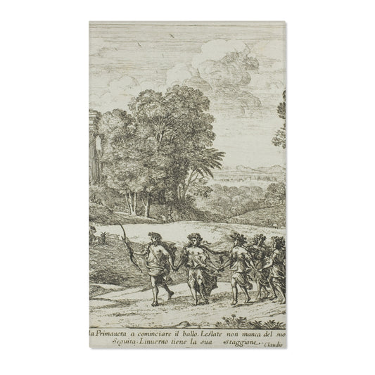 Time, Apollo and the Seasons — Lorrain Area Rug