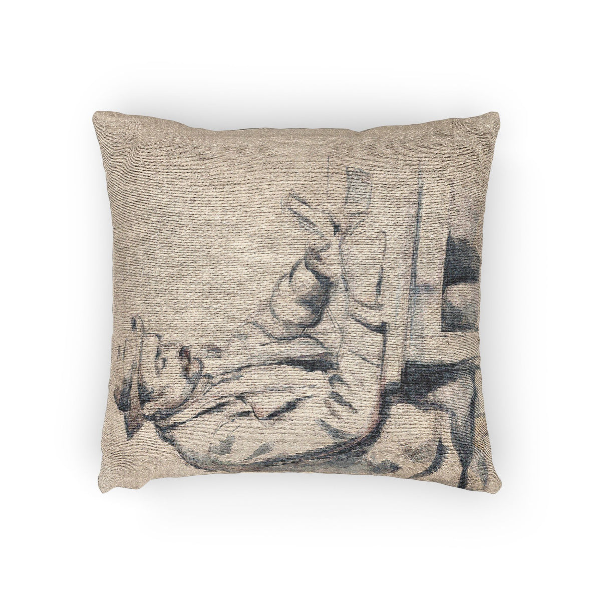 A Study for the Card Players — Cezanne Pillow
