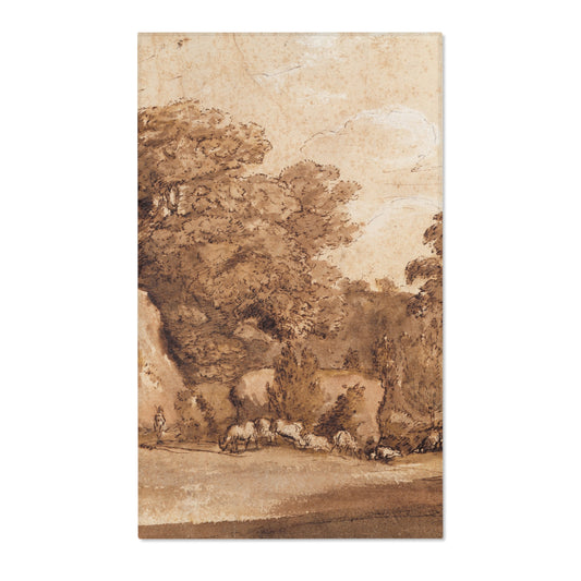 A Rocky Hillside — Lorrain Area Rug