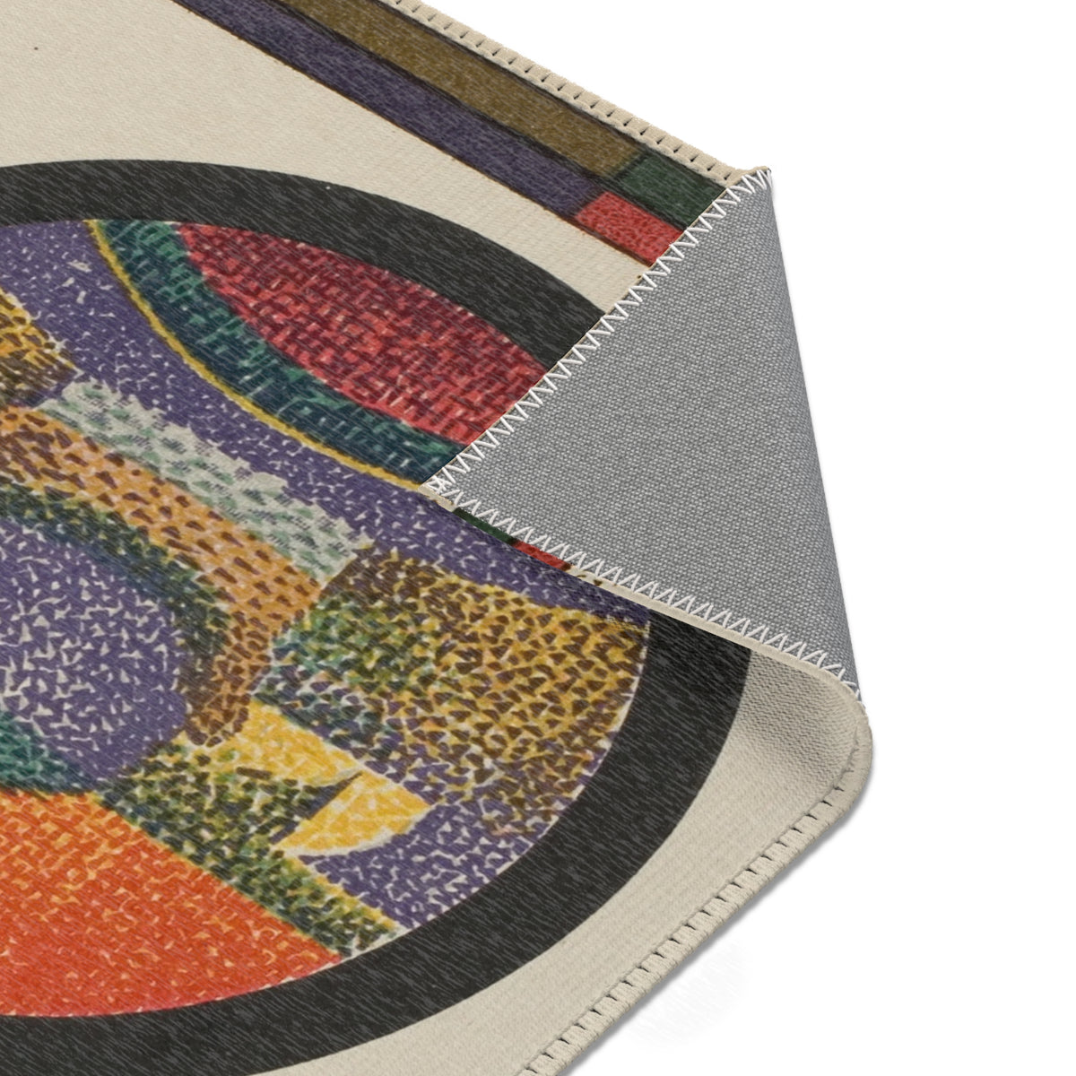 Chromatic Circle — Signac Area Rug