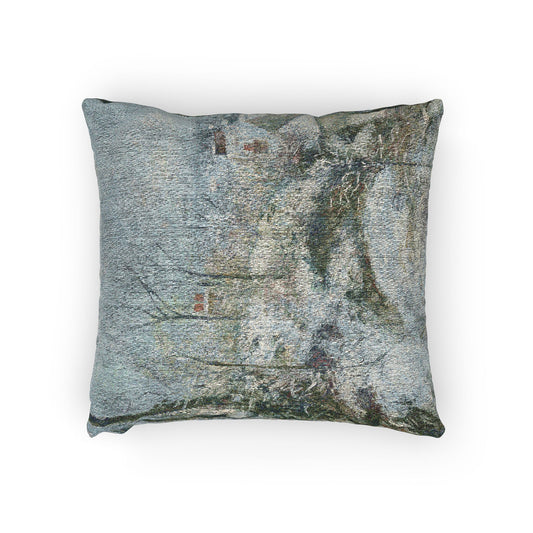 Rabbit Warren at Pontoise, Snow — Pissarro Pillow