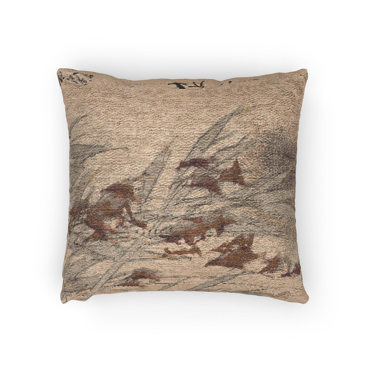 Bamboo and Squirrel Pillow