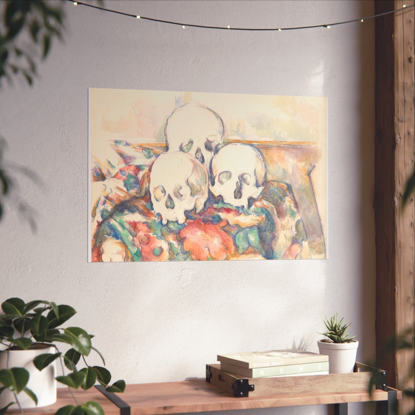 Paul Cezanne - The Three Skulls | Fine Art Poster