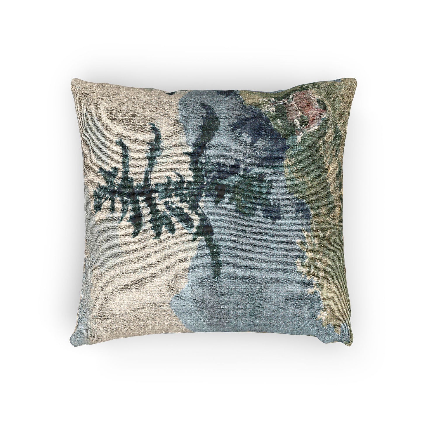 Winslow Homer - North Woods Club, Adirondacks (The Interrupted Tete-a-Tete) | Woven Pillow