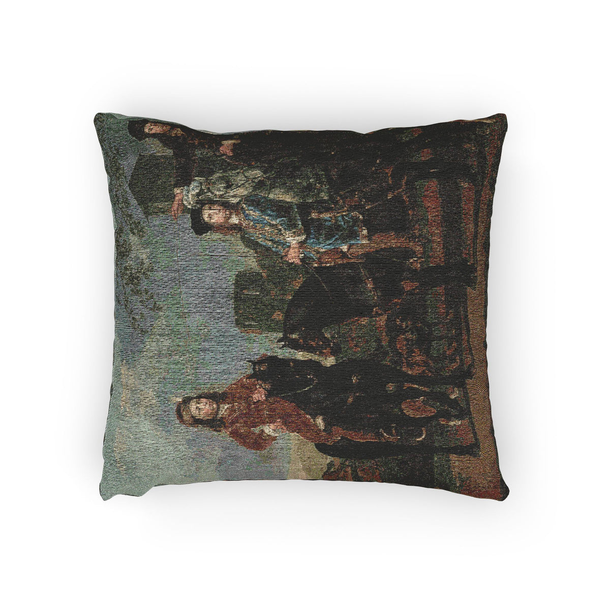 Equestrian Portrait of the Pompe van Meerdervoort — Cuyp Pillow