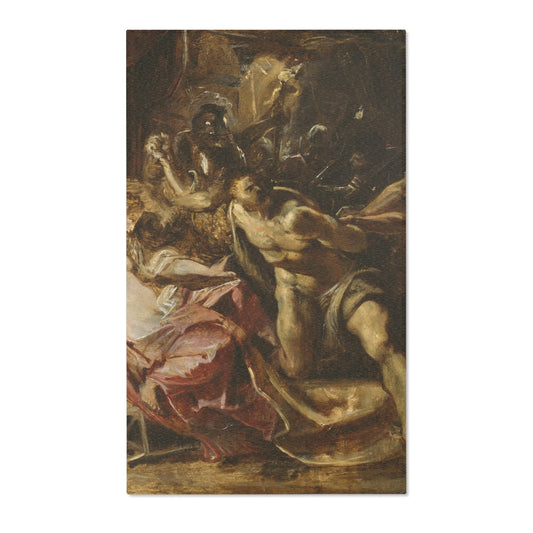 The Capture of Samson — Rubens Area Rug