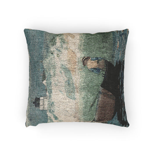 Boy in Boat, Gloucester — Homer Pillow