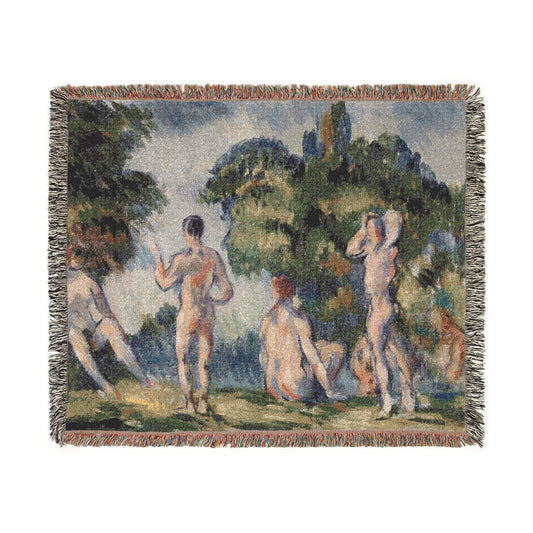 Bathers — Cézanne Tapestry Blanket