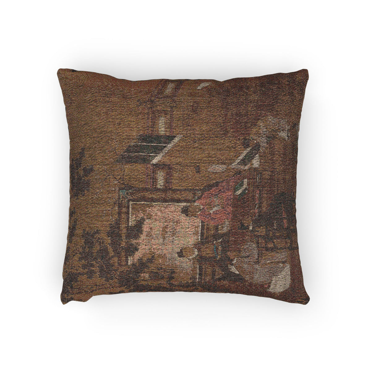 The Four Accomplishments Painting Pillow