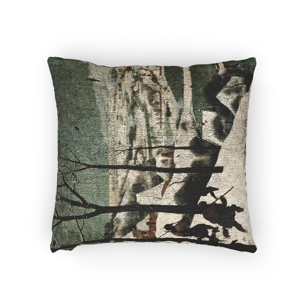 Hunters in the Snow — Bruegel Pillow