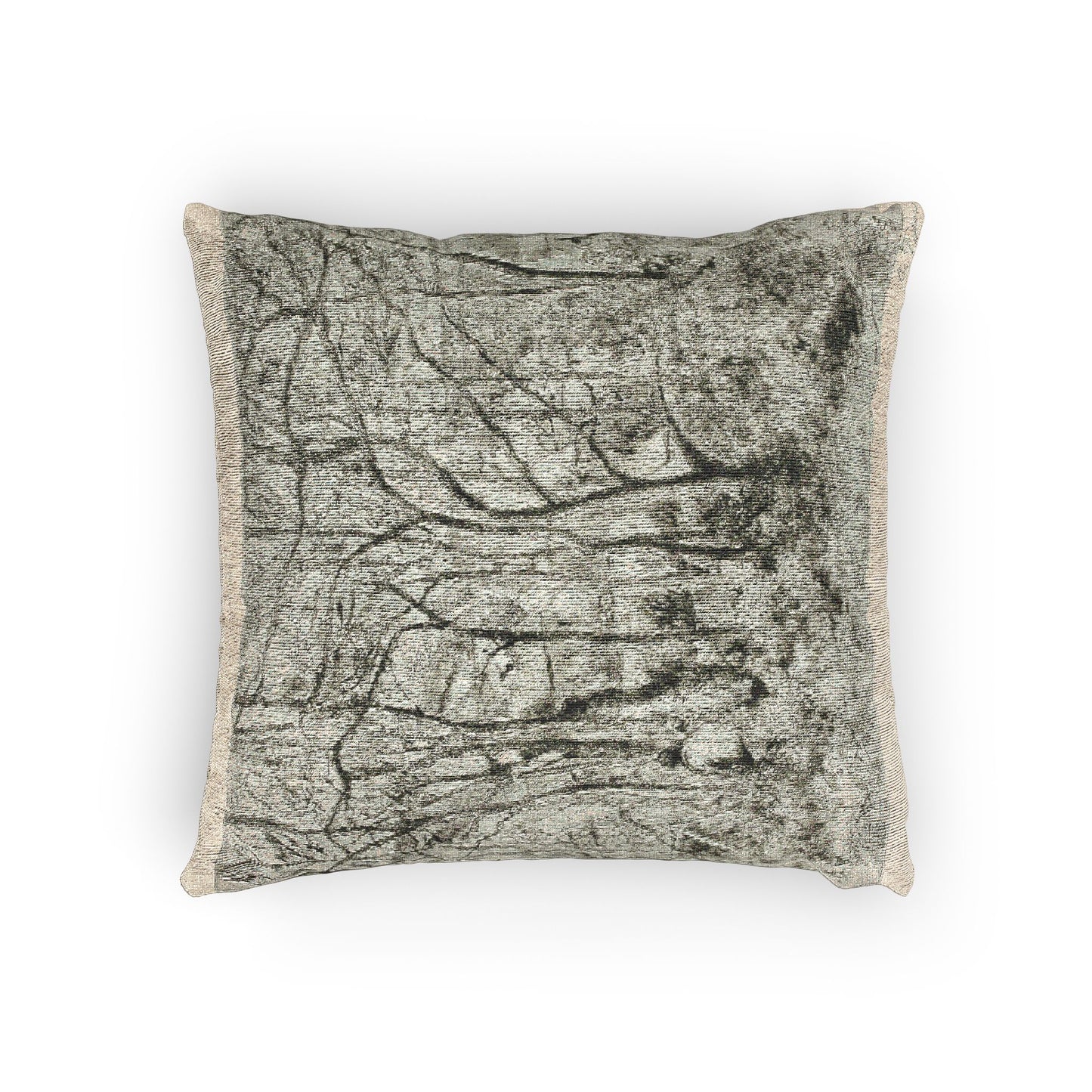 Woodlands at the Hermitage — Camille Pissarro Woven Pillow