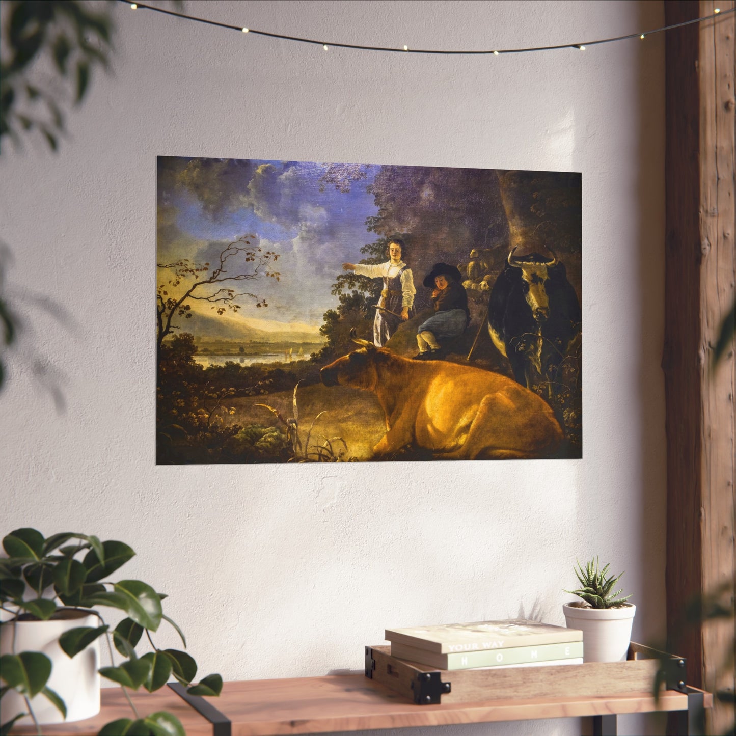 Aelbert Cuyp - Cattle with Shepherds | Fine Art Poster
