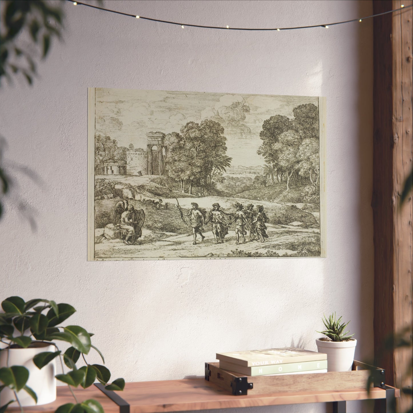 Claude Lorrain - Time, Apollo and the Seasons | Fine Art Poster