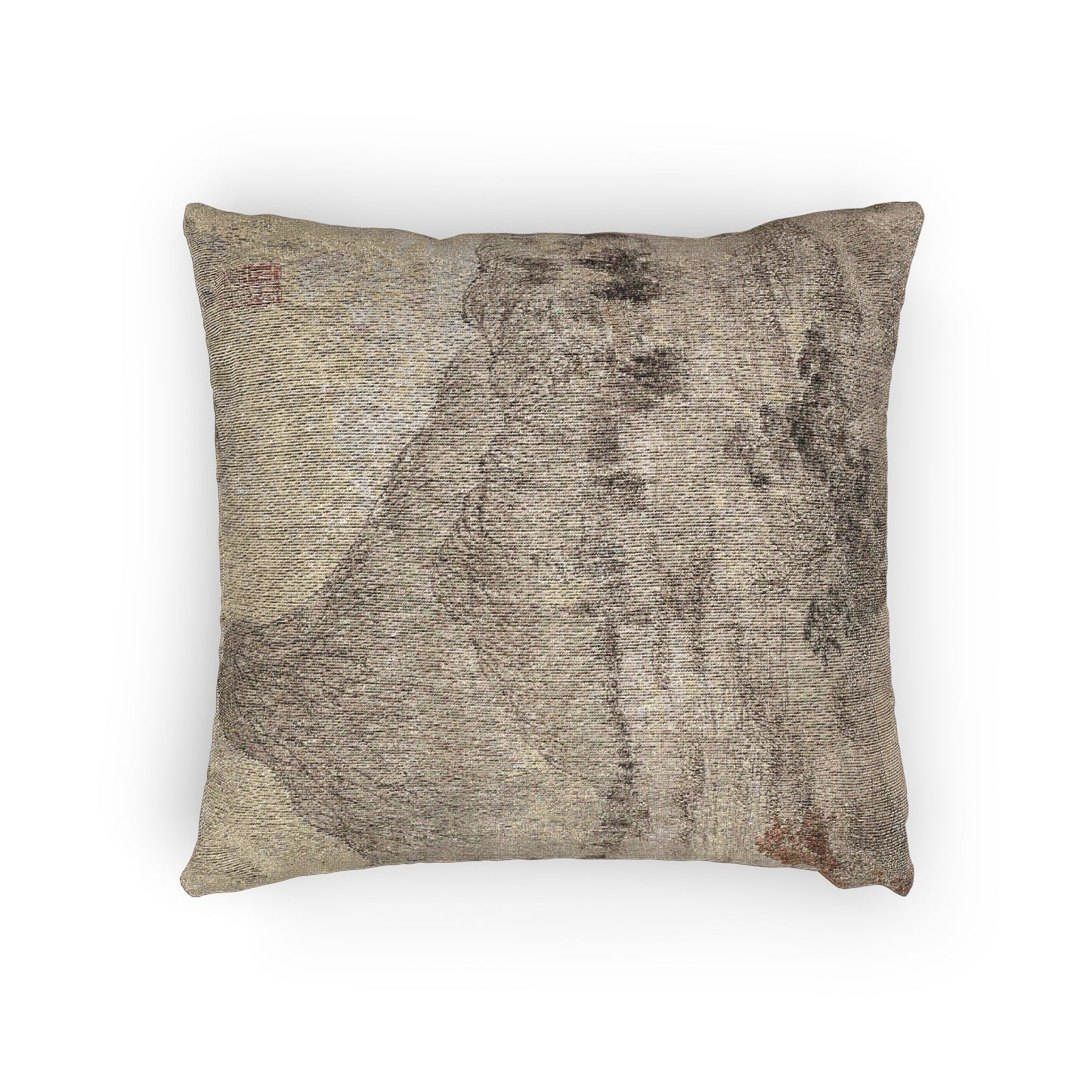 058_planting-fragrant-fungus-at-the-tiaozhou-an | Woven Pillow