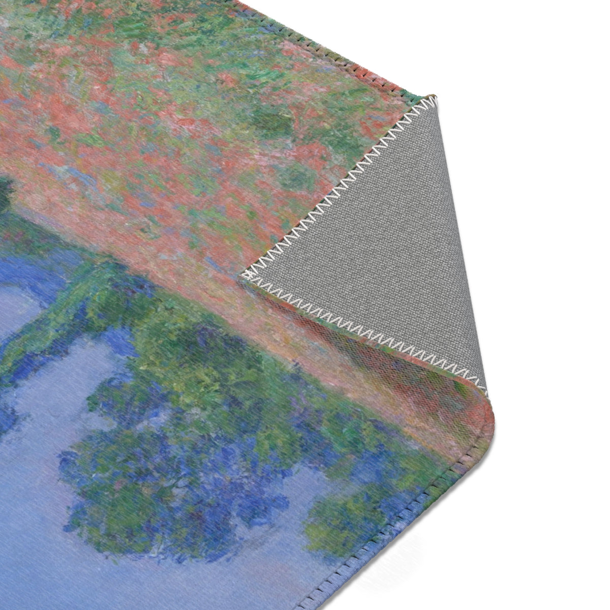 Poppy Field (Giverny) — Monet Area Rug