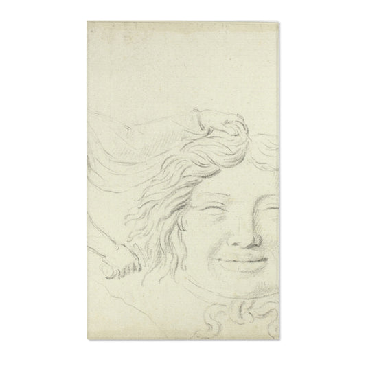 Perseus and the Gorgon's Head (style of David) Area Rug