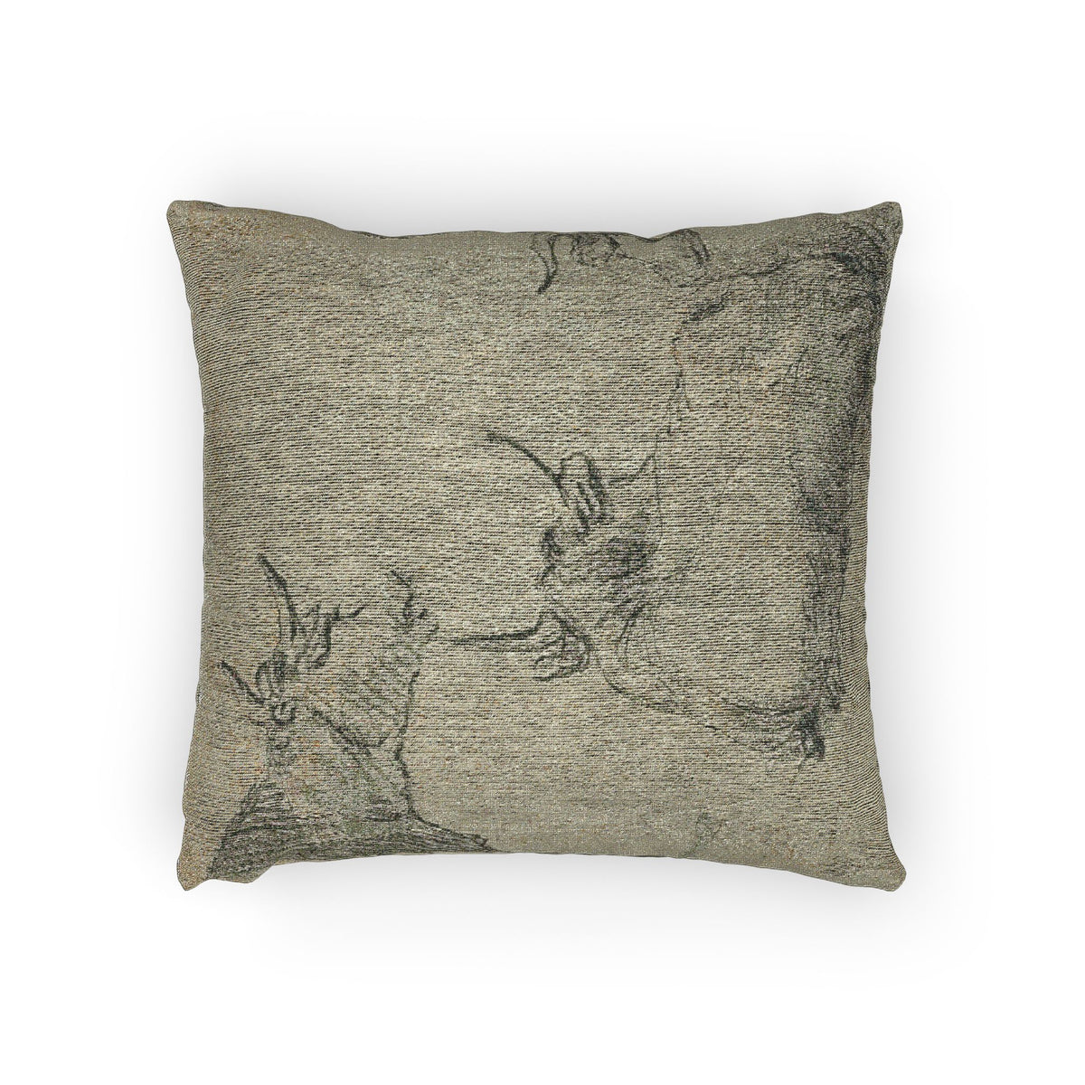 Three Sketches of Cows — Cuyp Pillow