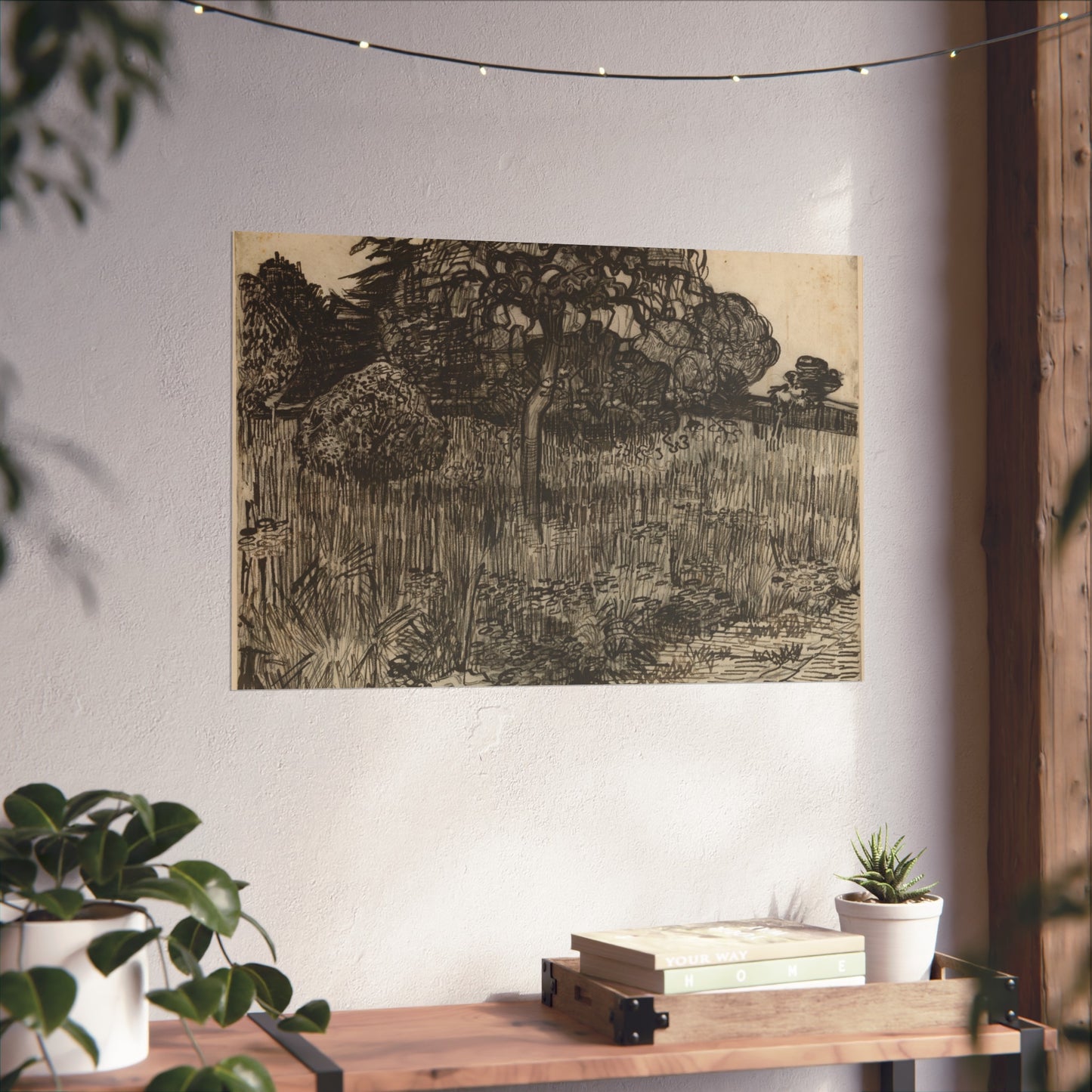 Vincent van Gogh - Weeping Tree | Fine Art Poster